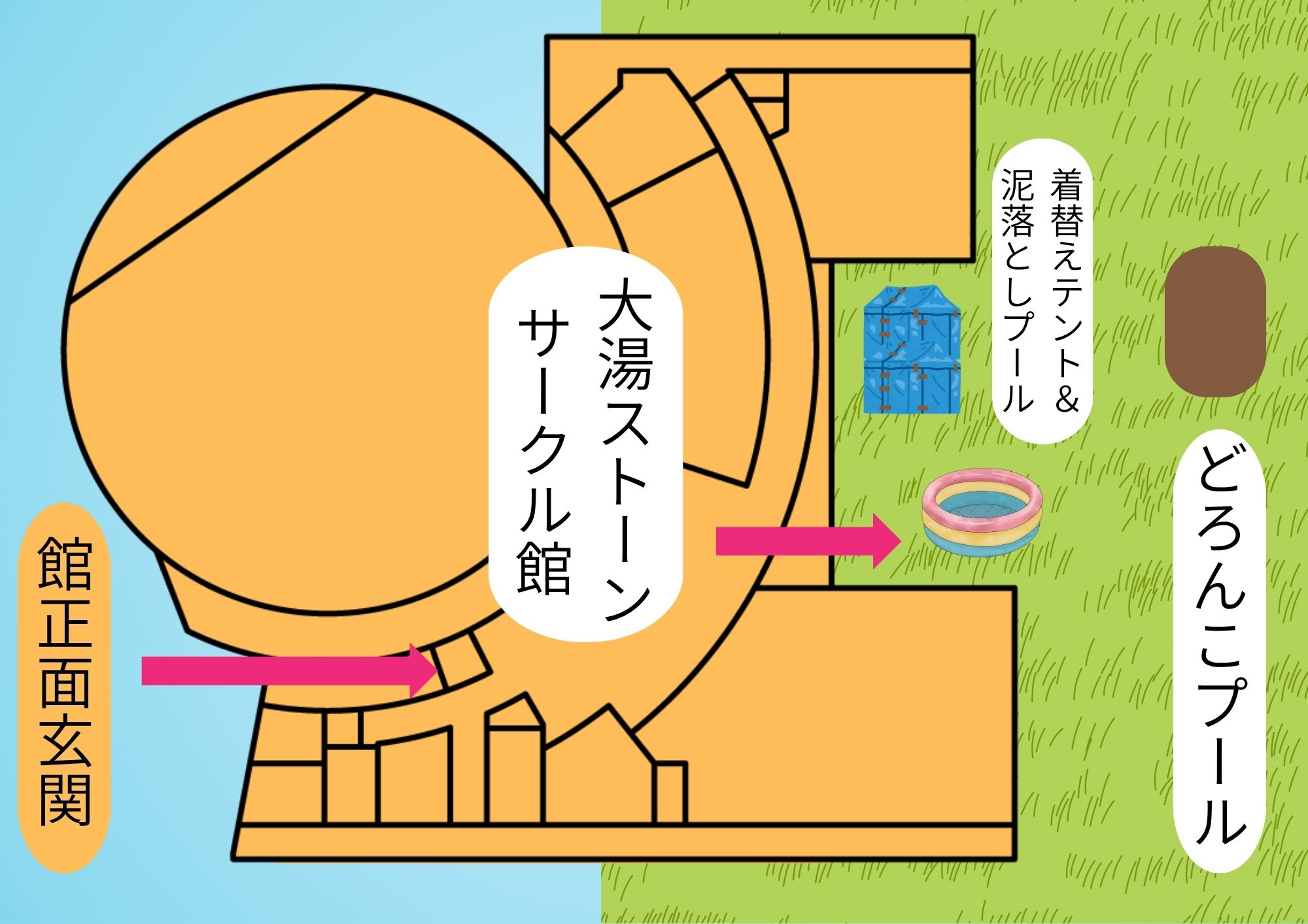 会場図