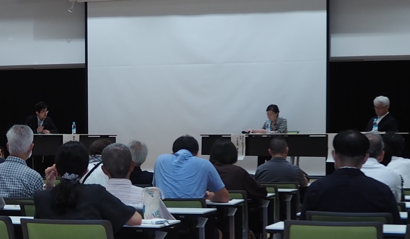 地域医療を考える住民集会の様子