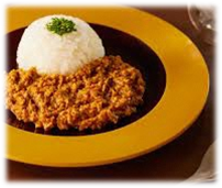 レバー入りドライカレー