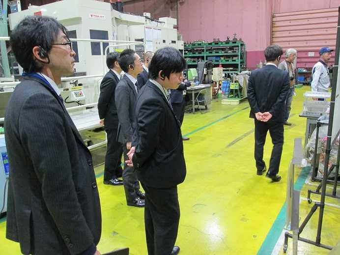 鹿角市産業活力塾第2期の県外視察研修の写真