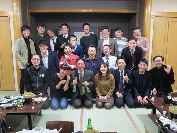 鹿角市産業活力塾第2期の集合写真