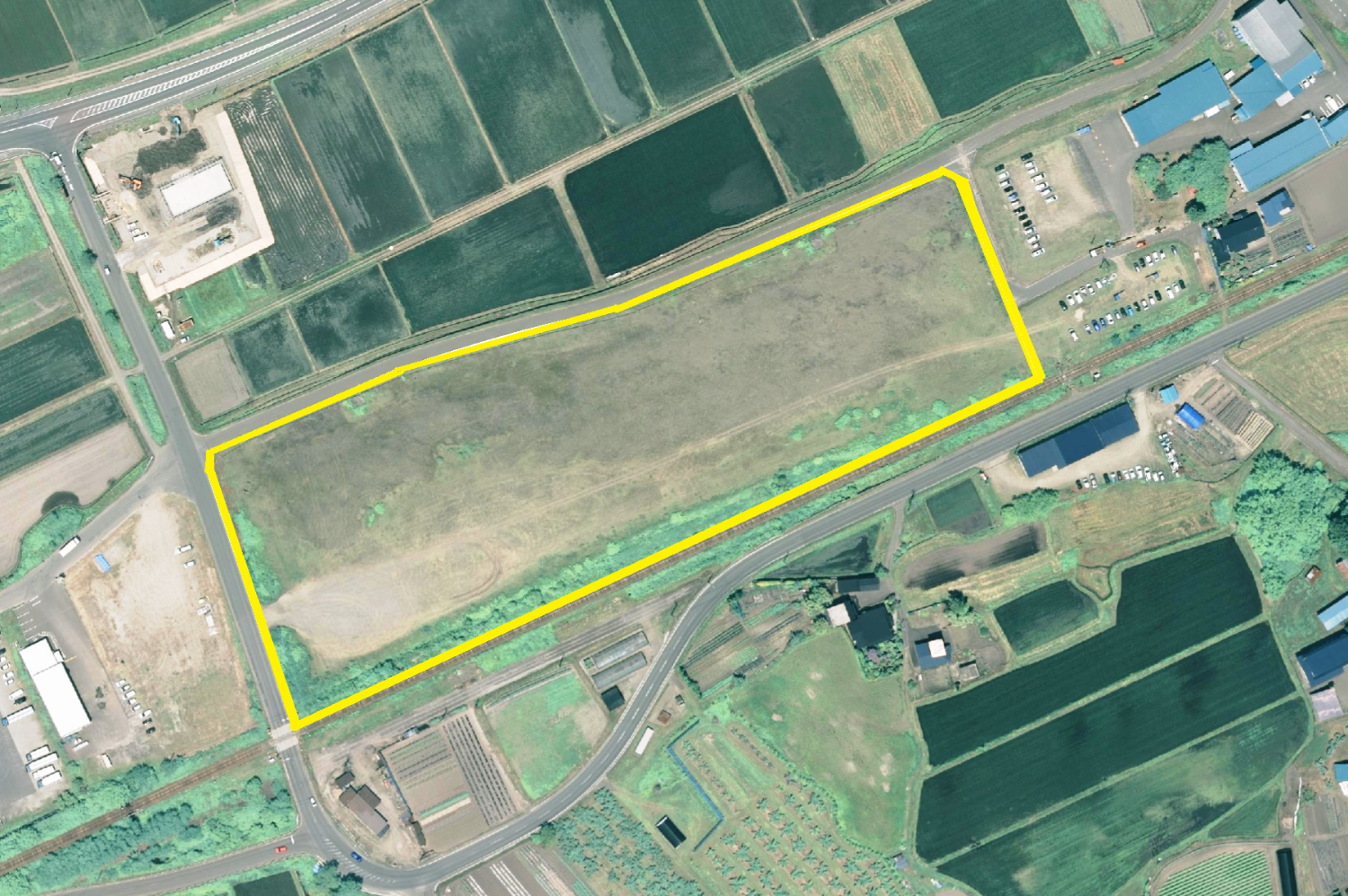 産業団地の貸付・分譲地の写真