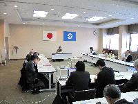 第4回(仮称)学習文化交流施設基本計画検討委員会の様子の写真1