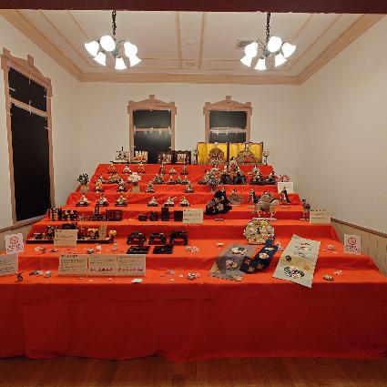 昨年のひな飾り展の様子1