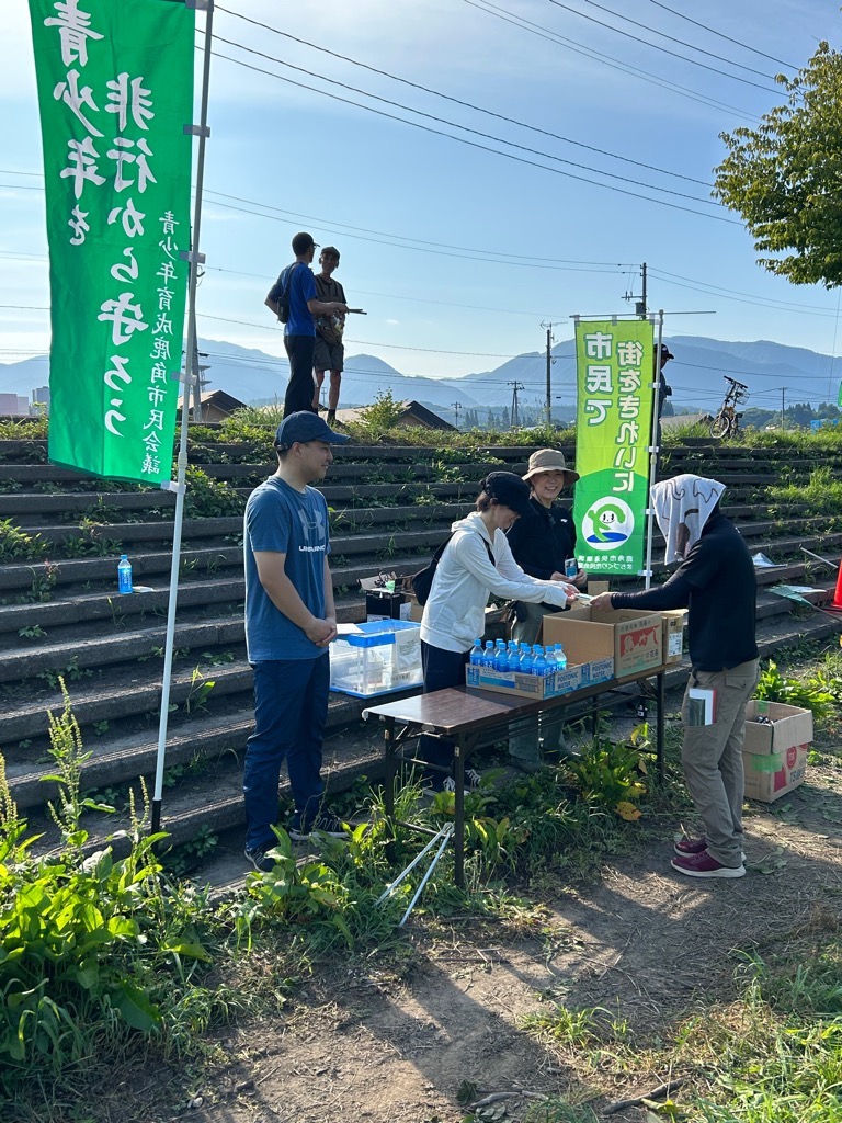 米代川クリーンアップ