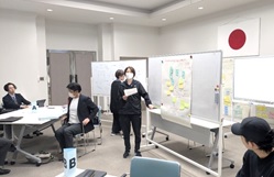 かづの未来会議でのワークショップ